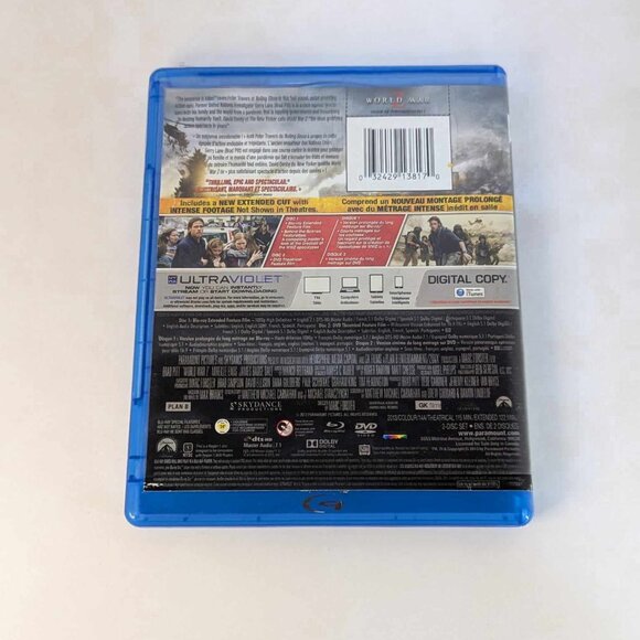 World War Z *Blu-ray* 4 FOR $20 - Picture 2 of 2
